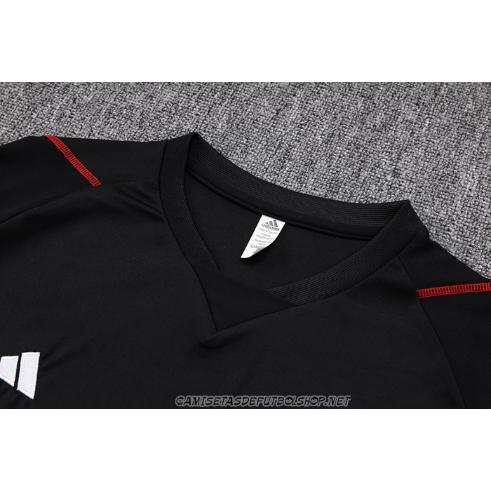 Chandal del Sao Paulo 23-24 Manga Corta Negro